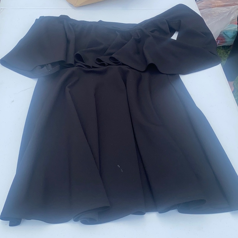 Fashion Nova black mini dress